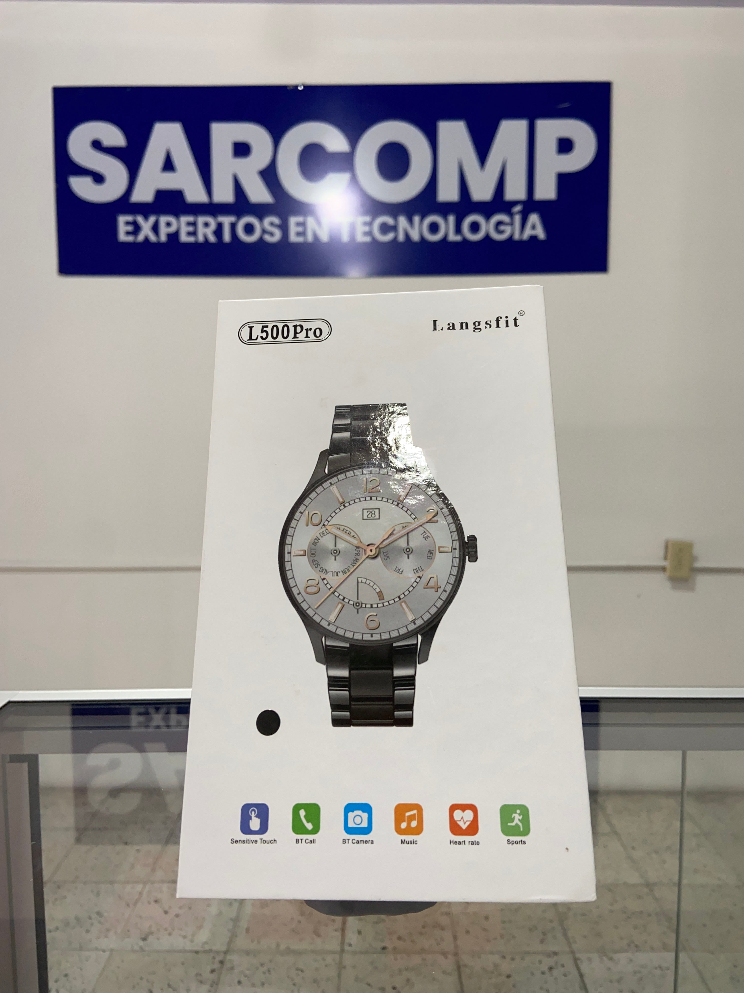 Reloj Inteligente L500 PRO/Pantalla Táctil/Unisex