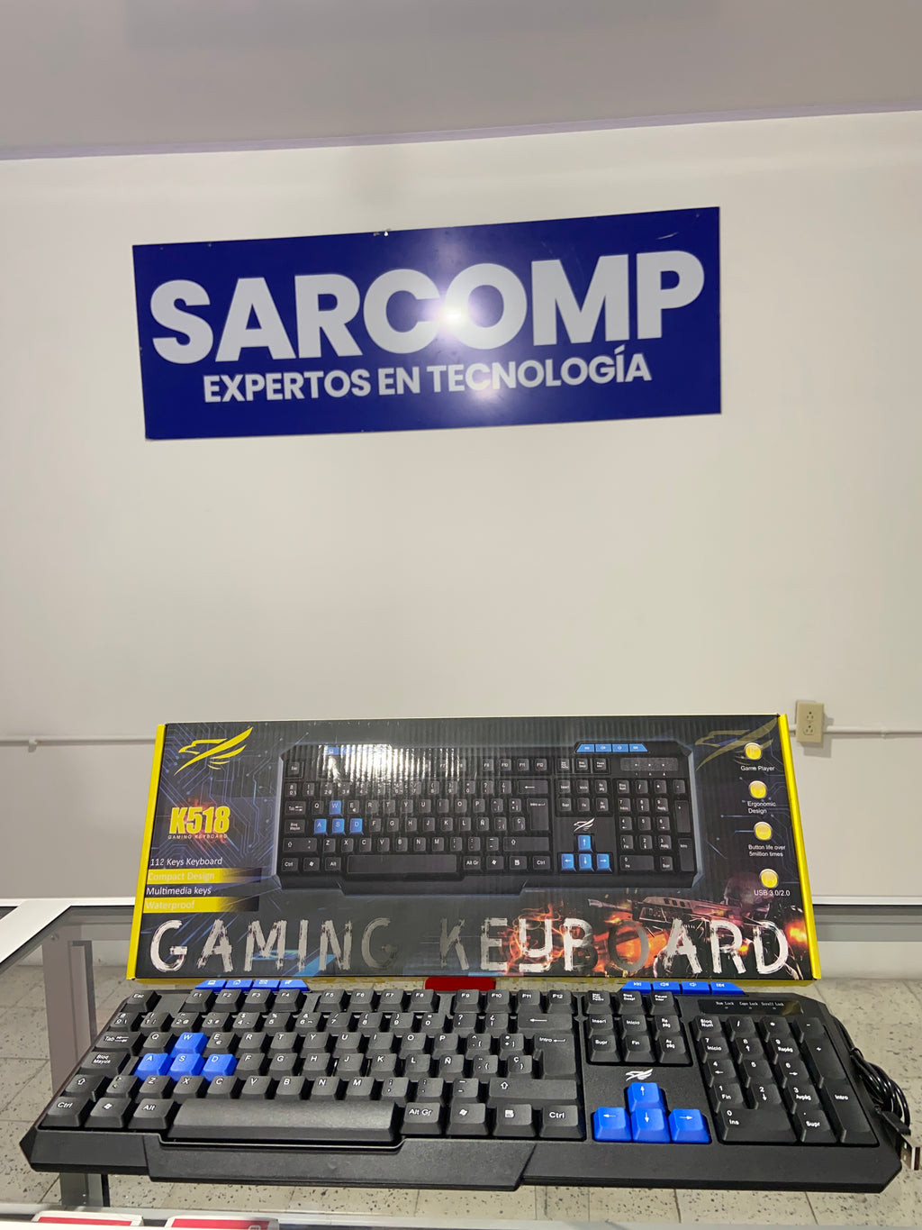TECLADO K518