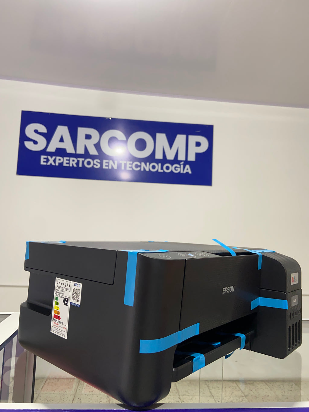 Impresora multifuncional 3 en 1 Epson EcoTank L3210/alámbrica
